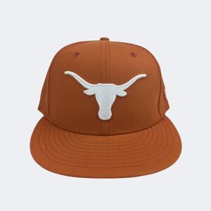 New Era 59Fifty Texas Longhorns  6 7/8 Fitted Cap Hat Burnt Orange NWOT